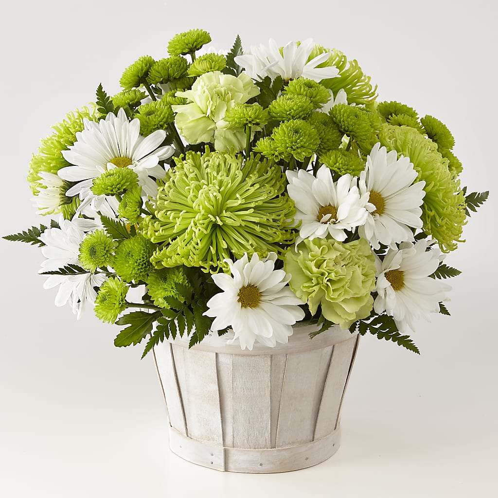 Lucky Charm Basket (Standard) – Ginas Flower Shop, South Plainfield NJ