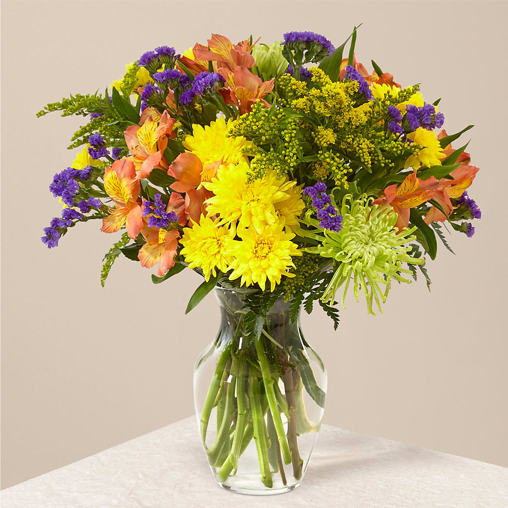 Marmalade Skies Bouquet – Ginas Flower Shop, South Plainfield NJ
