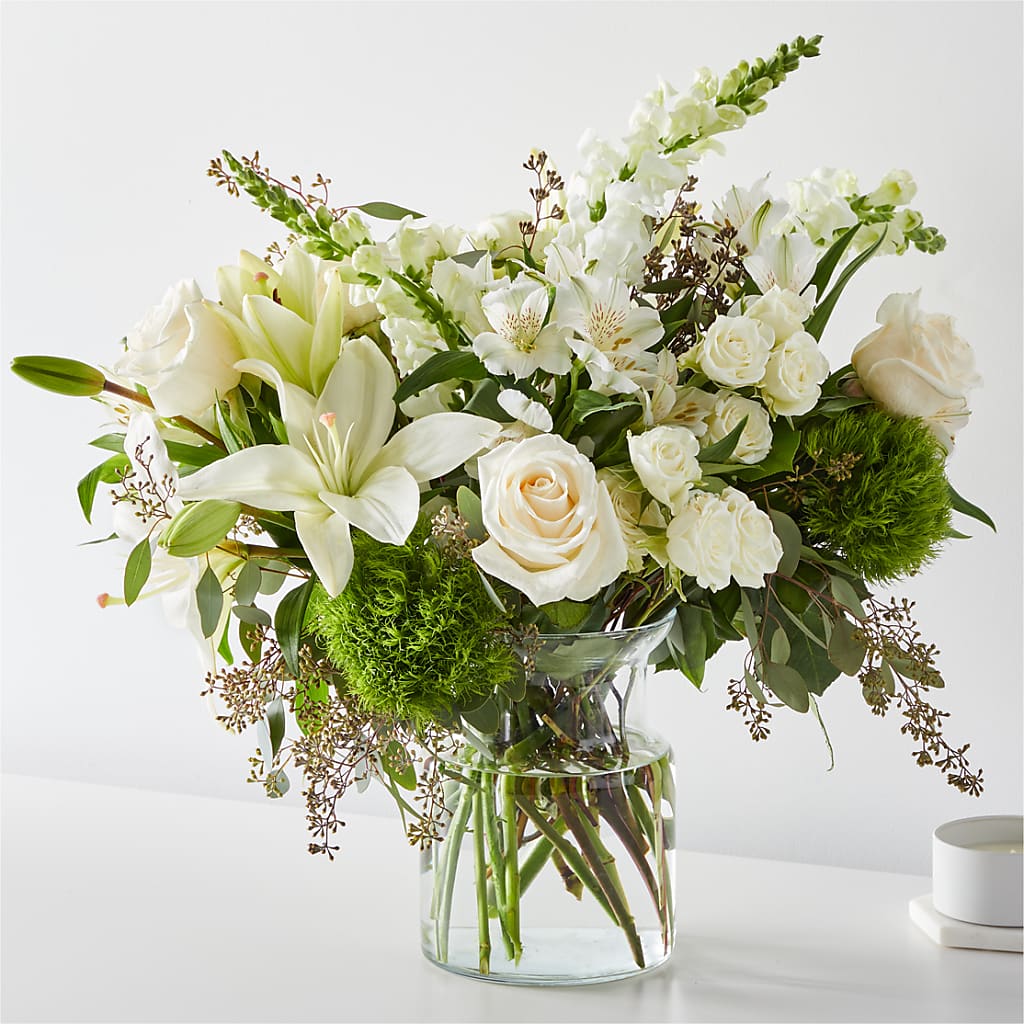 Fresh Linen Bouquet – Ginas Flower Shop, South Plainfield NJ