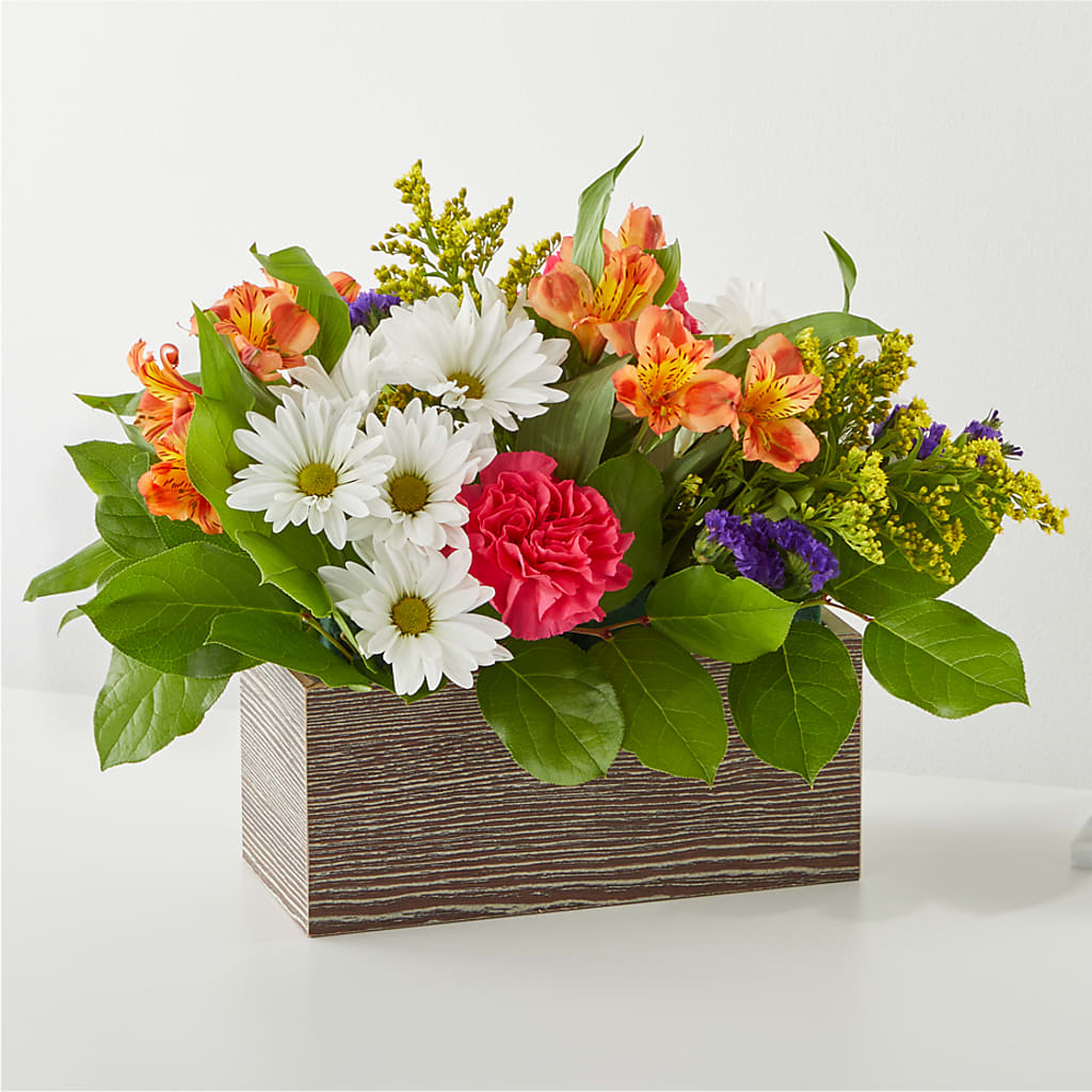 Oopsie Daisy Box Bouquet – Ginas Flower Shop, South Plainfield NJ