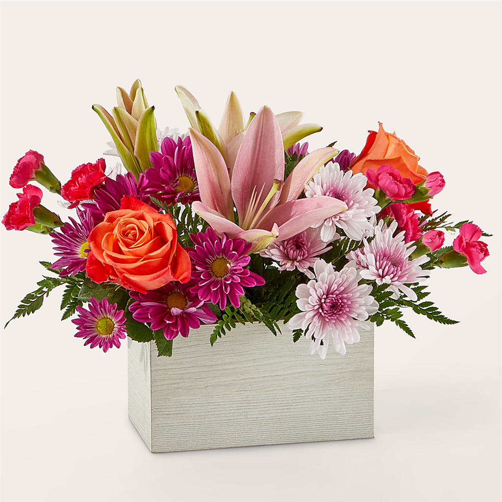 Light of My Life Box Bouquet – Ginas Flower Shop, South Plainfield NJ