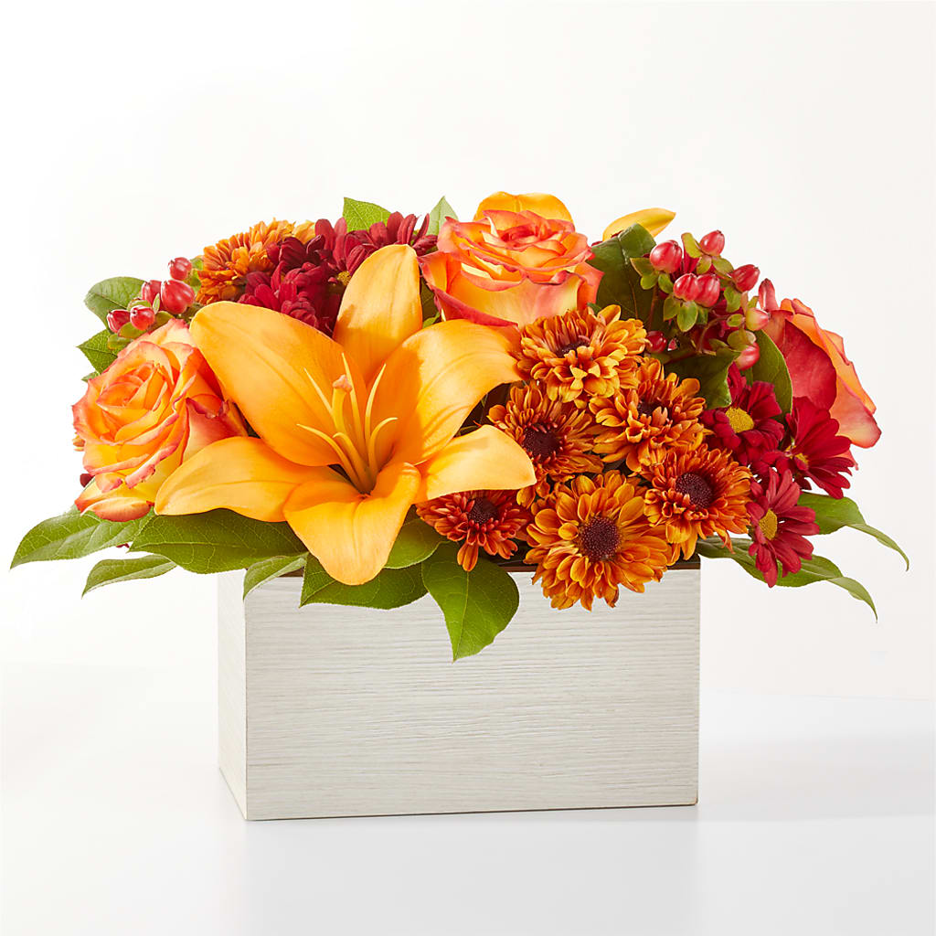 Backyard Bonfire Bouquet – Ginas Flower Shop, South Plainfield NJ