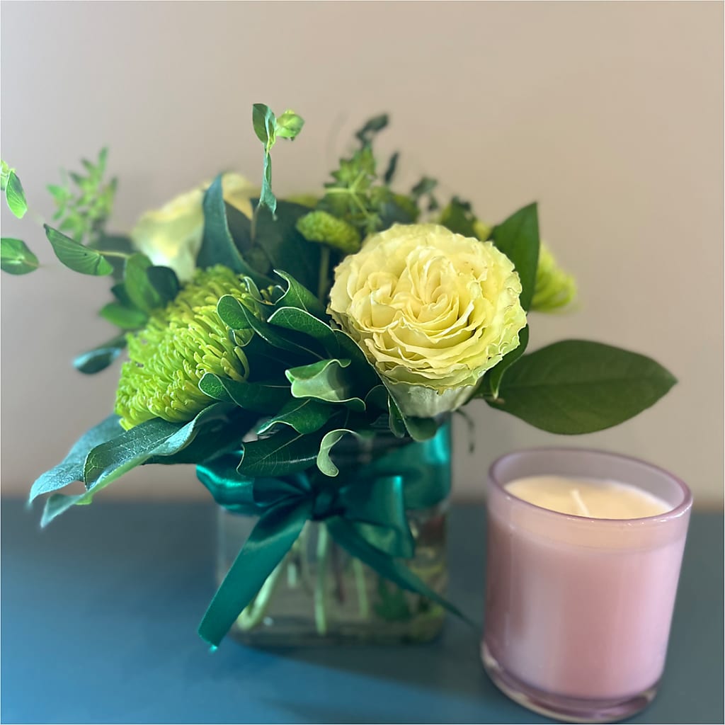 Emerald Forest Bouquet – Ginas Flower Shop, South Plainfield NJ