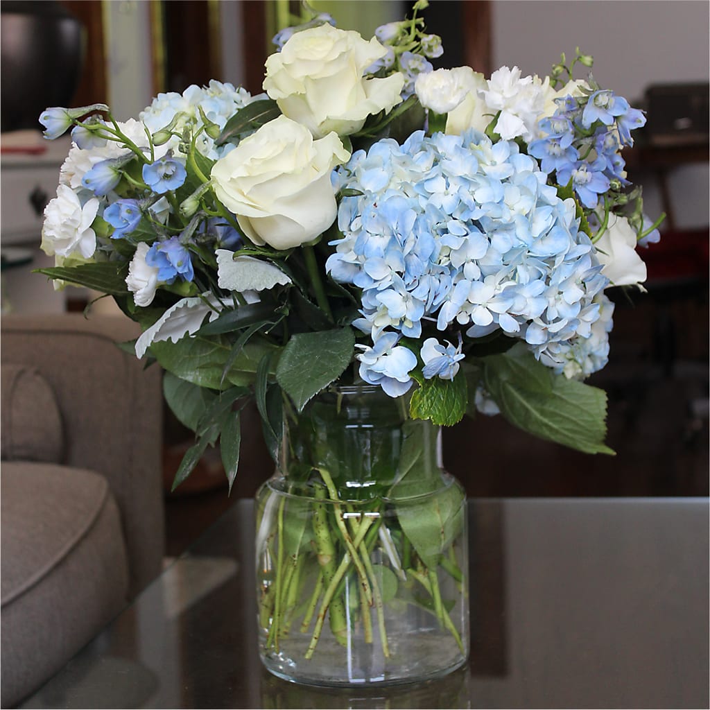 Clear Skies Bouquet – Ginas Flower Shop, South Plainfield NJ