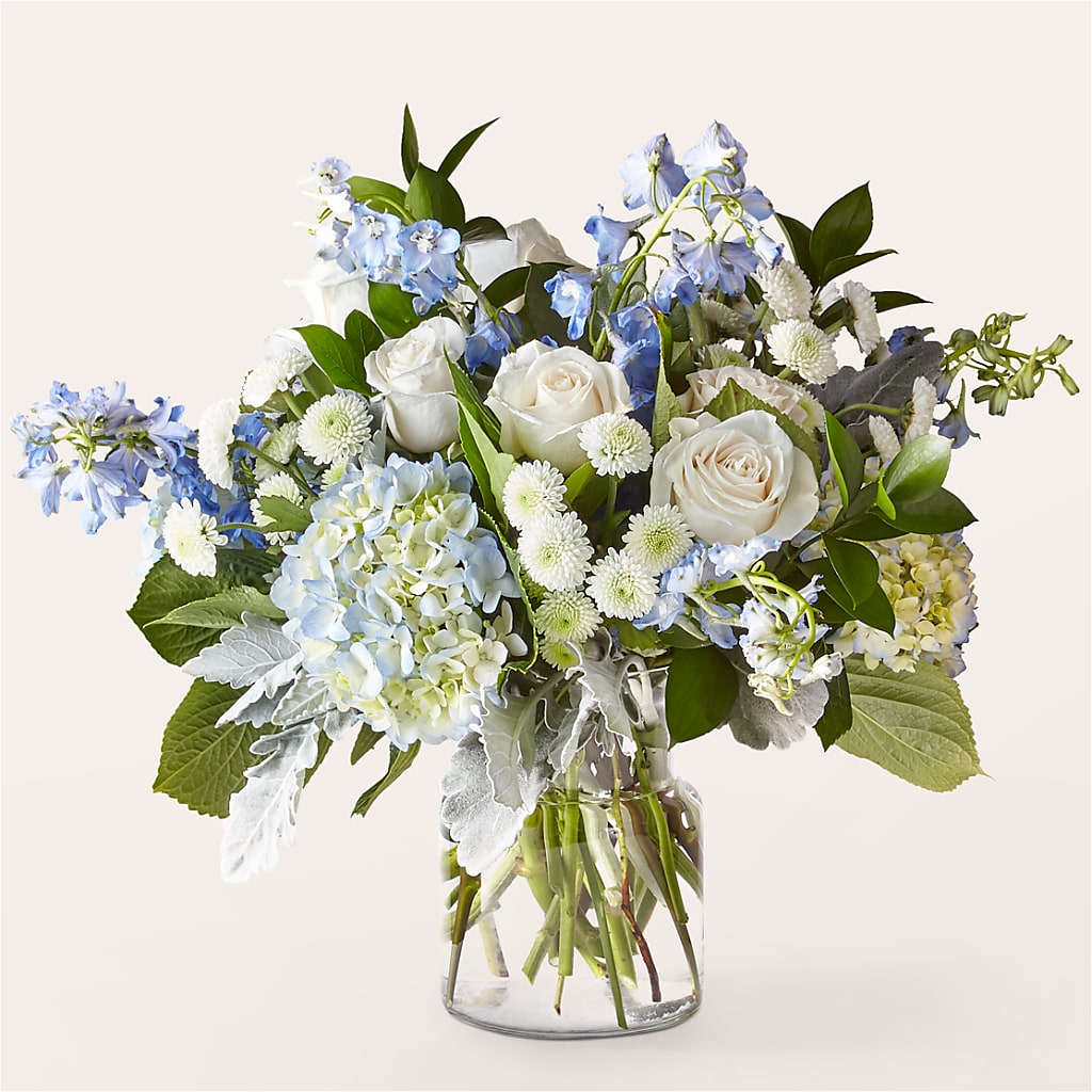 Clear Skies Bouquet – Ginas Flower Shop, South Plainfield NJ