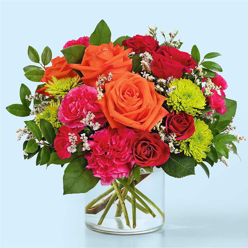 Colorful Carnival Bouquet – Ginas Flower Shop, South Plainfield NJ