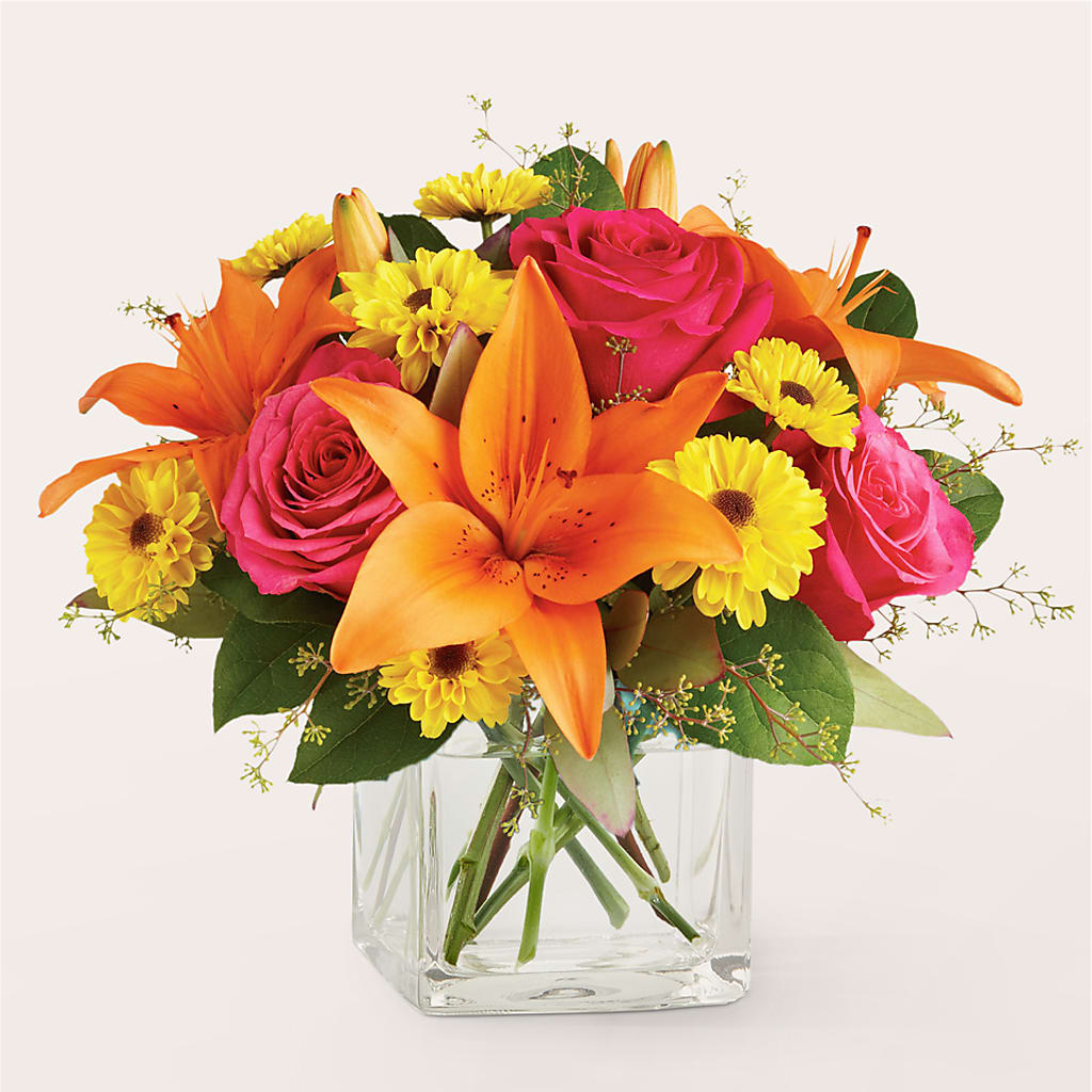 Neon Lights Bouquet – Ginas Flower Shop, South Plainfield NJ