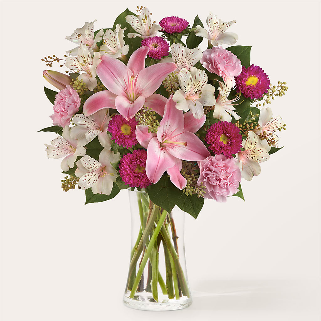 Feeling Fuchsia Bouquet – Ginas Flower Shop, South Plainfield NJ