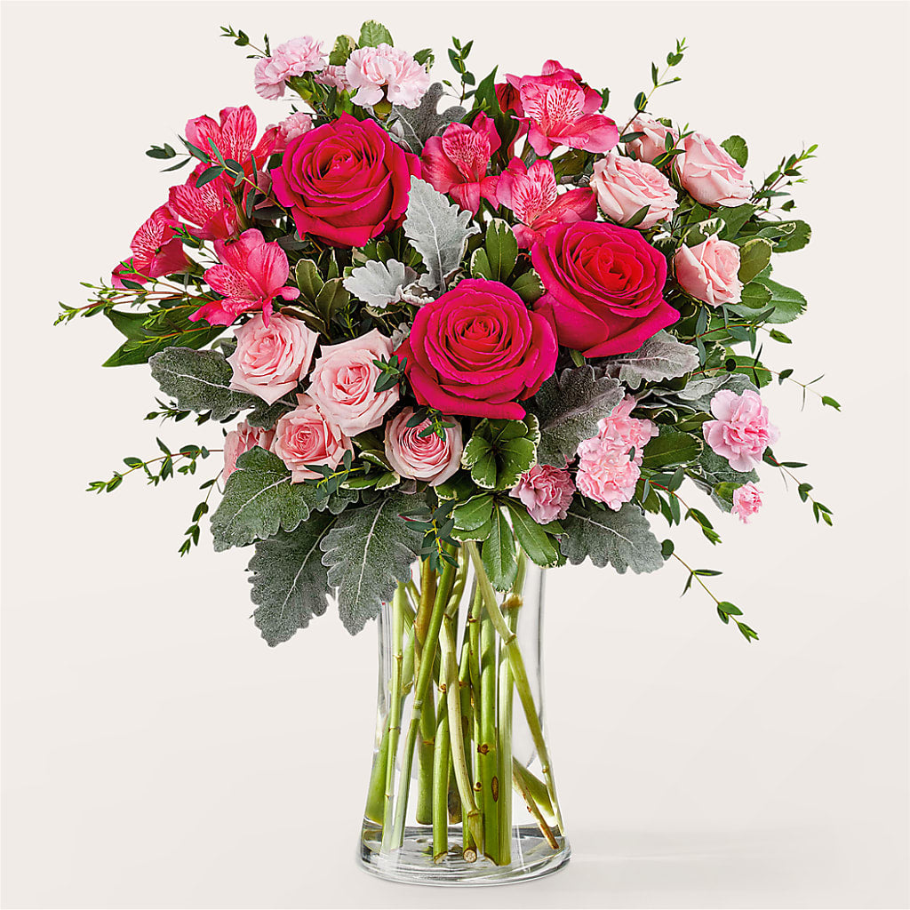 Tickled Pink Bouquet – Ginas Flower Shop, South Plainfield NJ