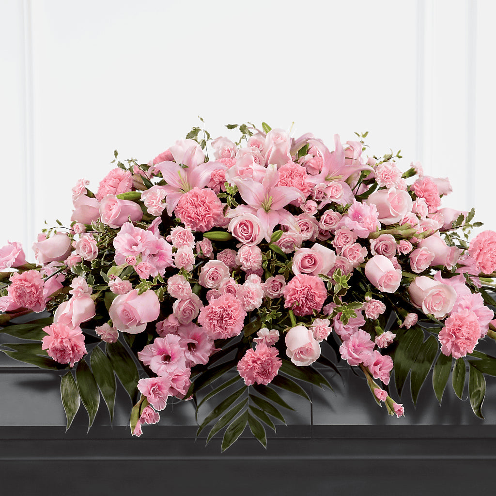 Garden of Comfort Casket Spray (Standard) – Ginas Flower Shop, South Plainfield NJ