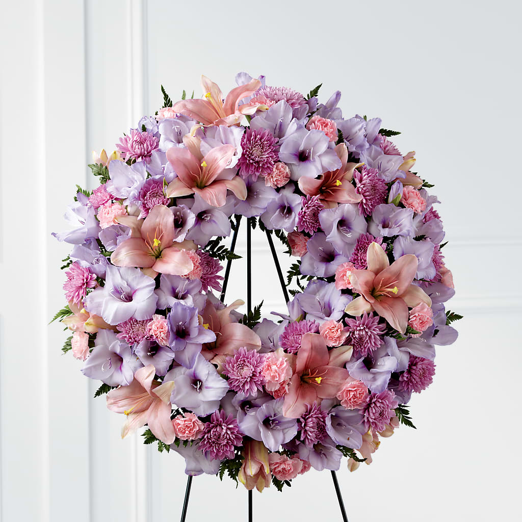 Beloved Friend Wreath – Ginas Flower Shop, South Plainfield NJ