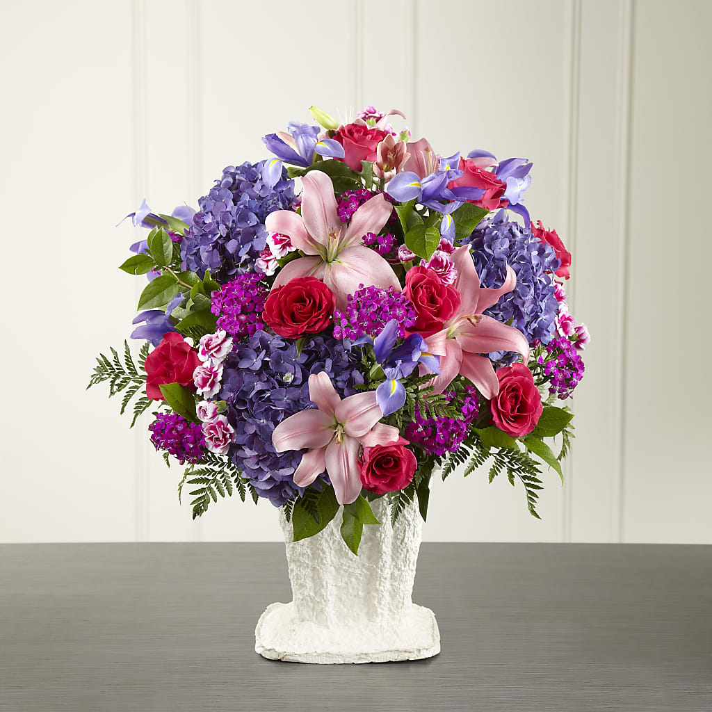 We Fondly Remember Arrangement – Ginas Flower Shop, South Plainfield NJ