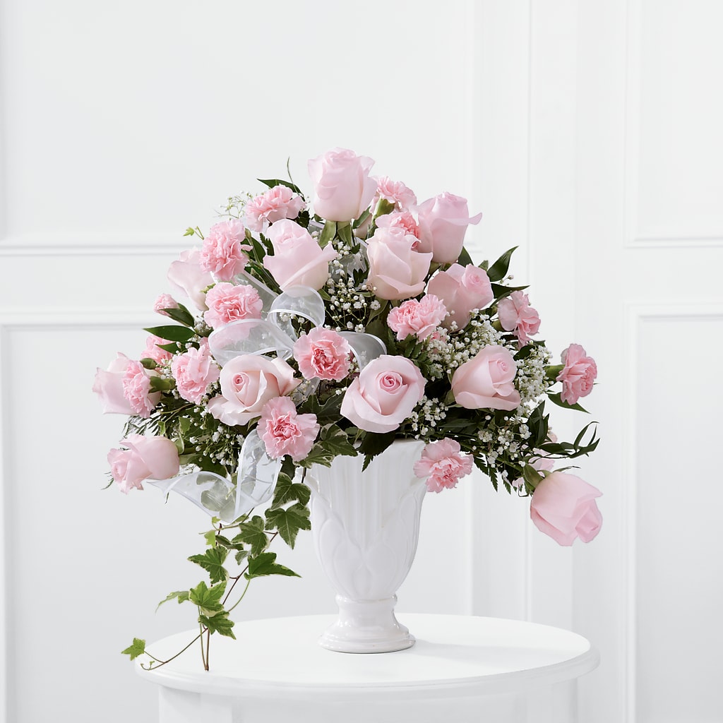 Deepest Sympathy Arrangement – Ginas Flower Shop, South Plainfield NJ