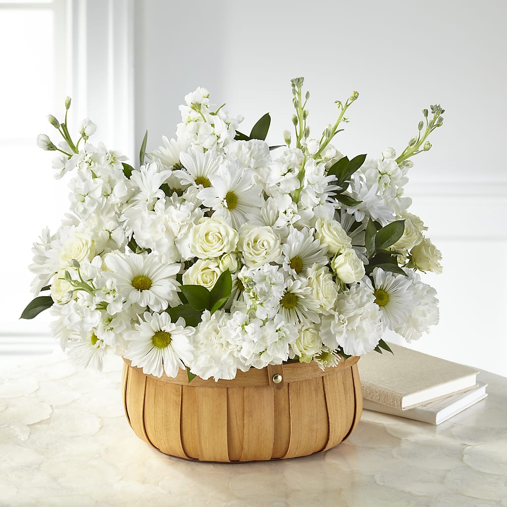 Graceful Garden Basket – Ginas Flower Shop, South Plainfield NJ