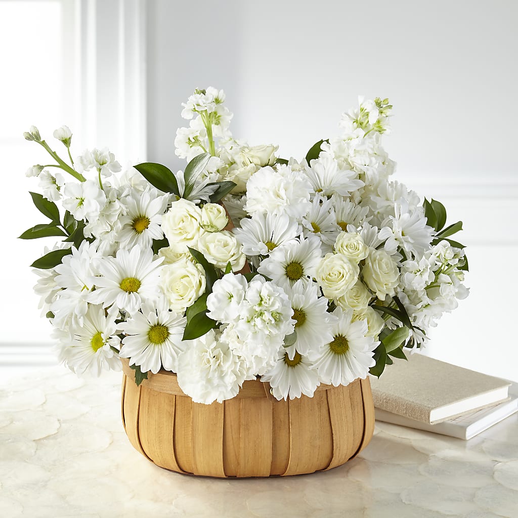 Graceful Garden Basket – Ginas Flower Shop, South Plainfield NJ