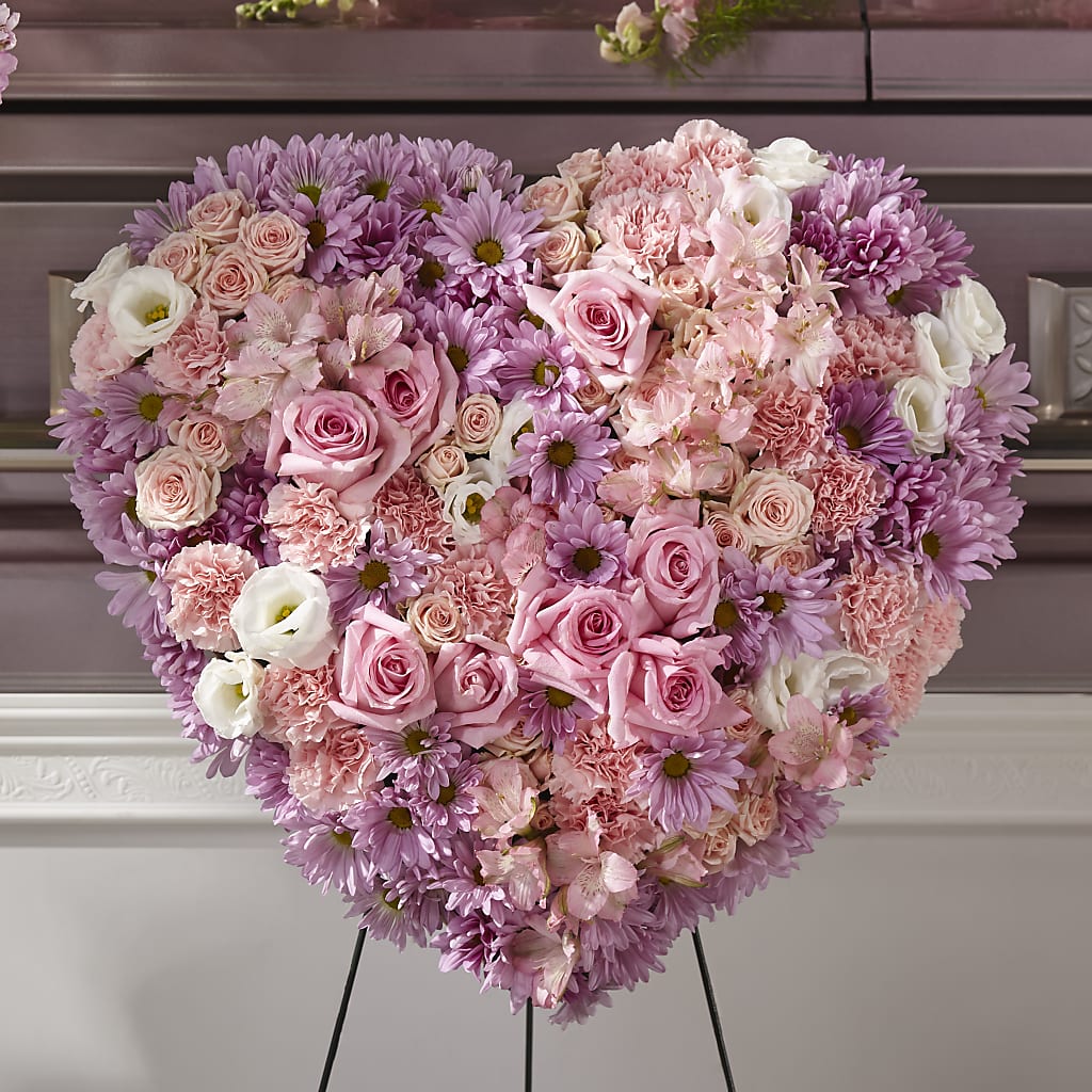 Heaven's Light Heart – Ginas Flower Shop, South Plainfield NJ