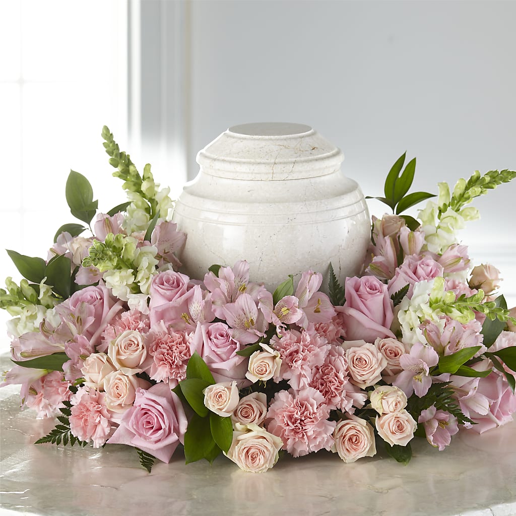 Blooms of Hope Cremation Adornment – Ginas Flower Shop, South Plainfield NJ