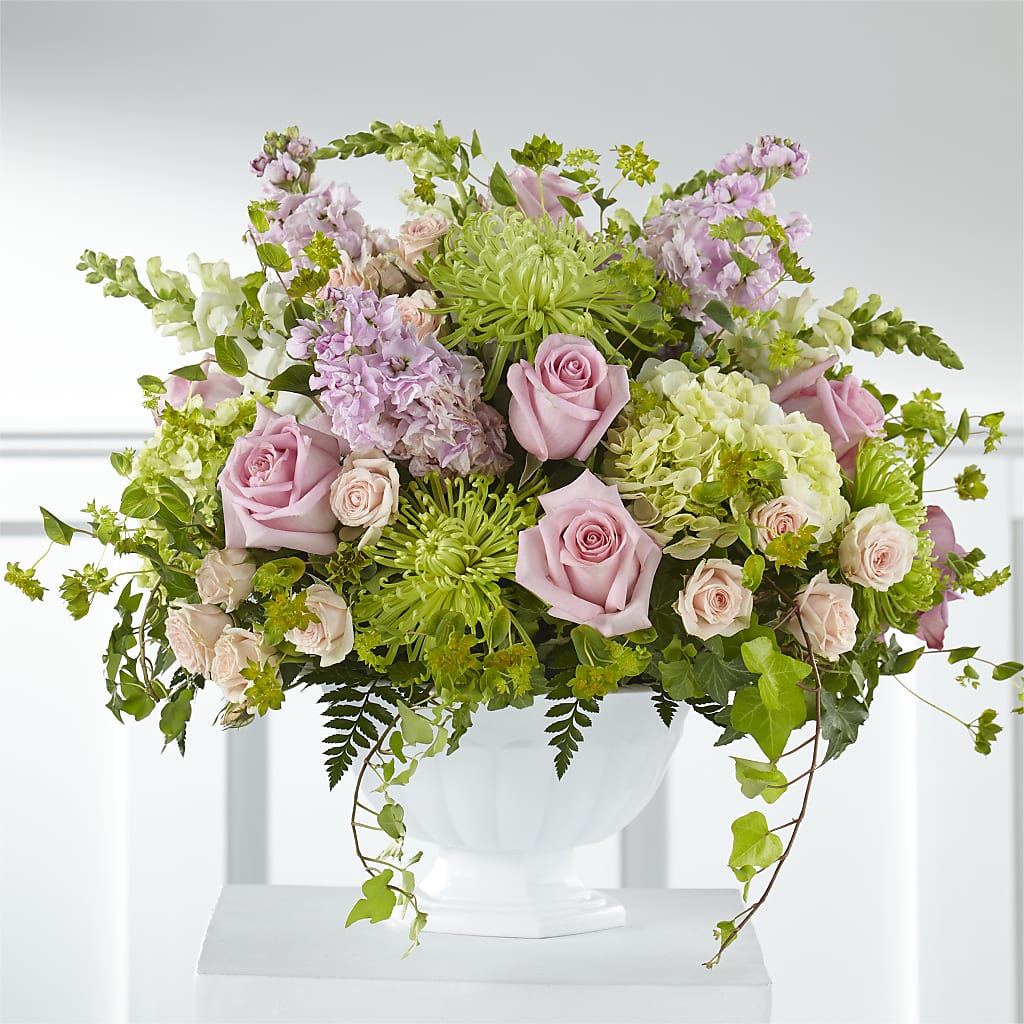 Radiant Embrace Arrangement – Ginas Flower Shop, South Plainfield NJ