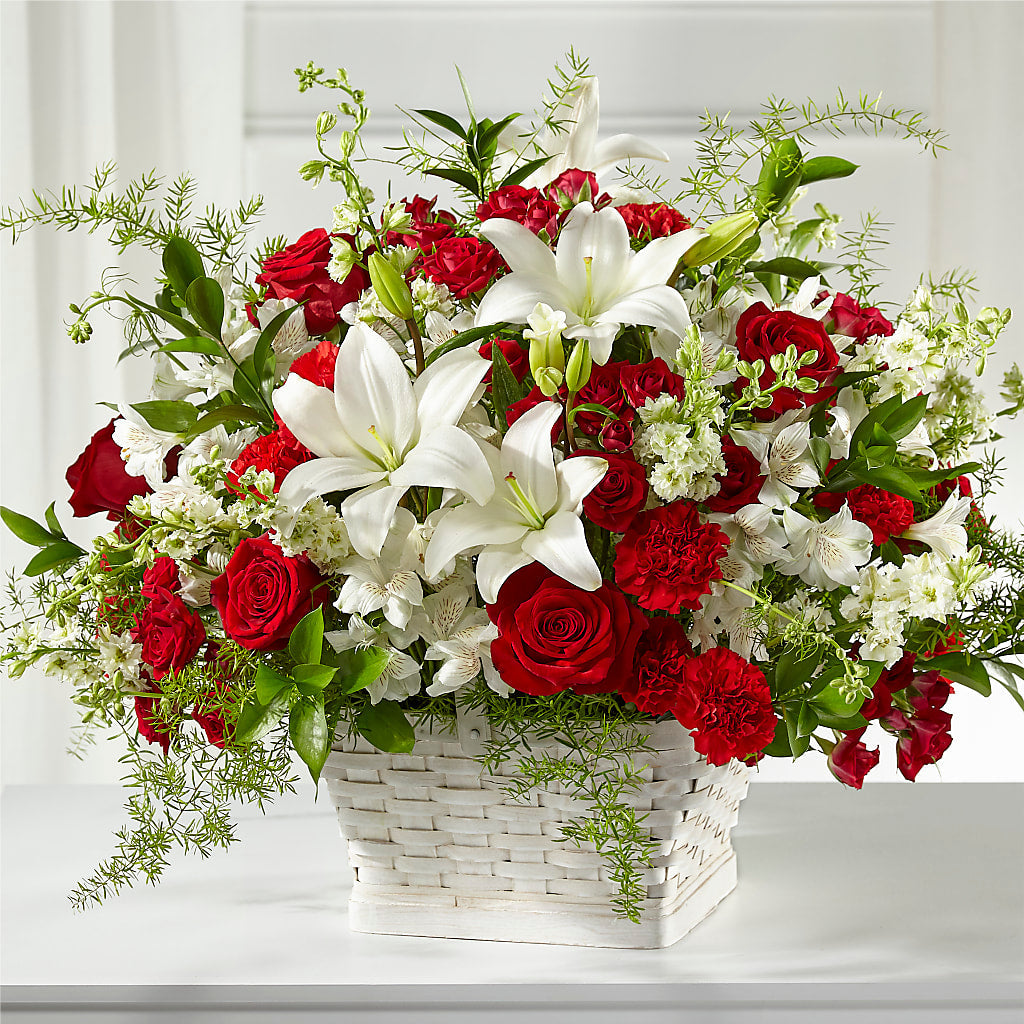 Sentiments of Love Arrangement – Ginas Flower Shop, South Plainfield NJ