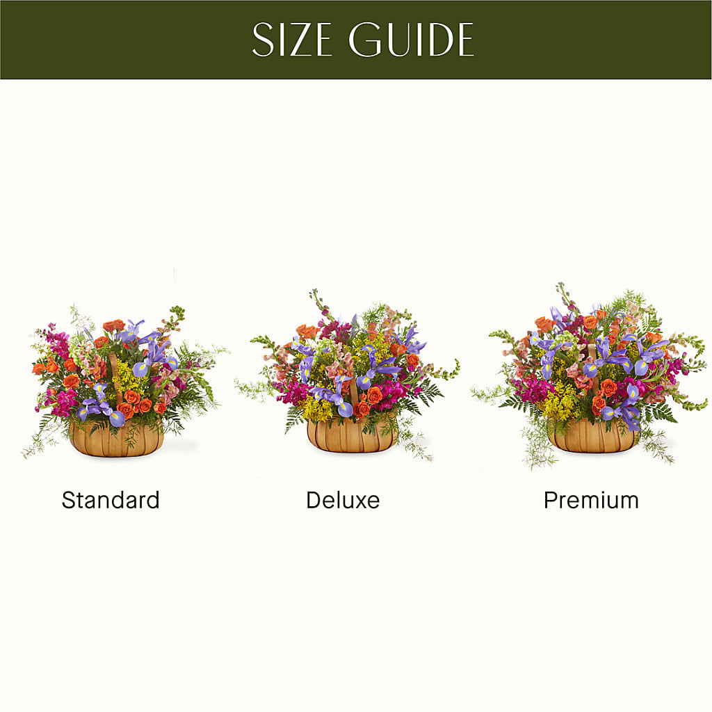 Garden of Life Basket – Ginas Flower Shop, South Plainfield NJ