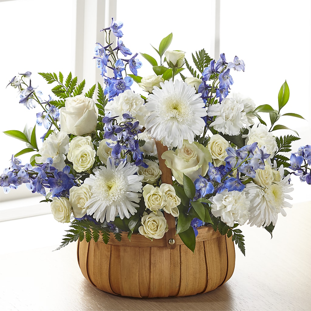 Harmony & Grace Basket – Ginas Flower Shop, South Plainfield NJ