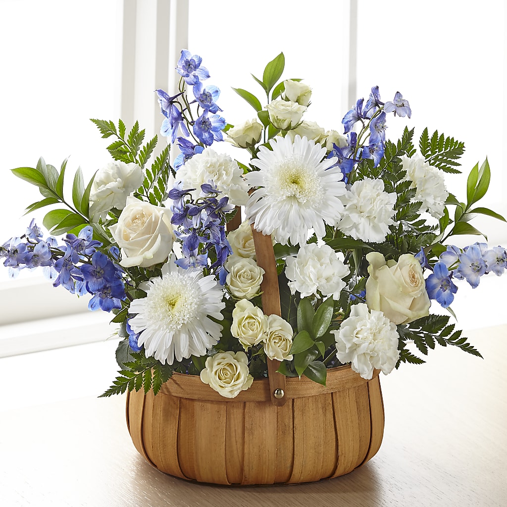 Harmony & Grace Basket – Ginas Flower Shop, South Plainfield NJ