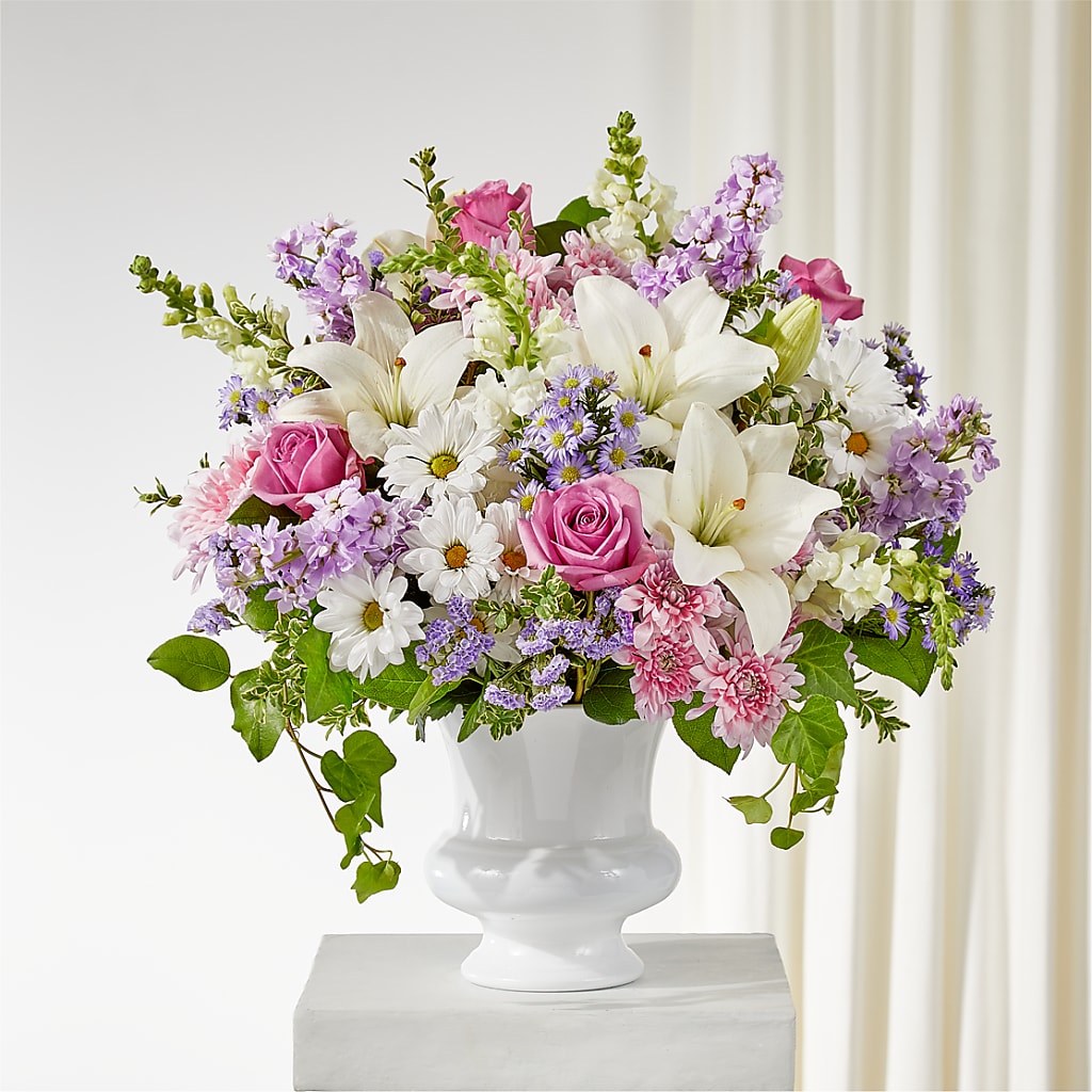 Remarkable Life Urn Arrangement – Ginas Flower Shop, South Plainfield NJ