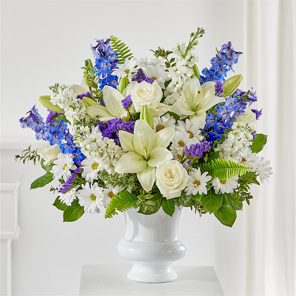 Expressions of Hope Urn Arrangement – Ginas Flower Shop, South Plainfield NJ