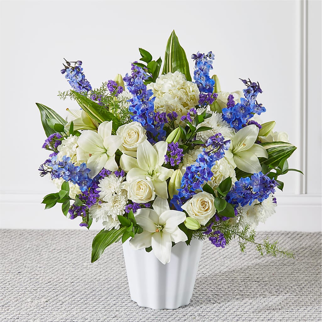 Take Comfort Floor Basket – Ginas Flower Shop, South Plainfield NJ