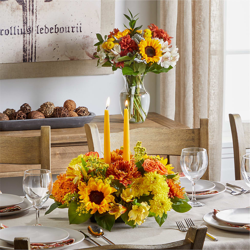 Golden Gathering Bundle – Ginas Flower Shop, South Plainfield NJ