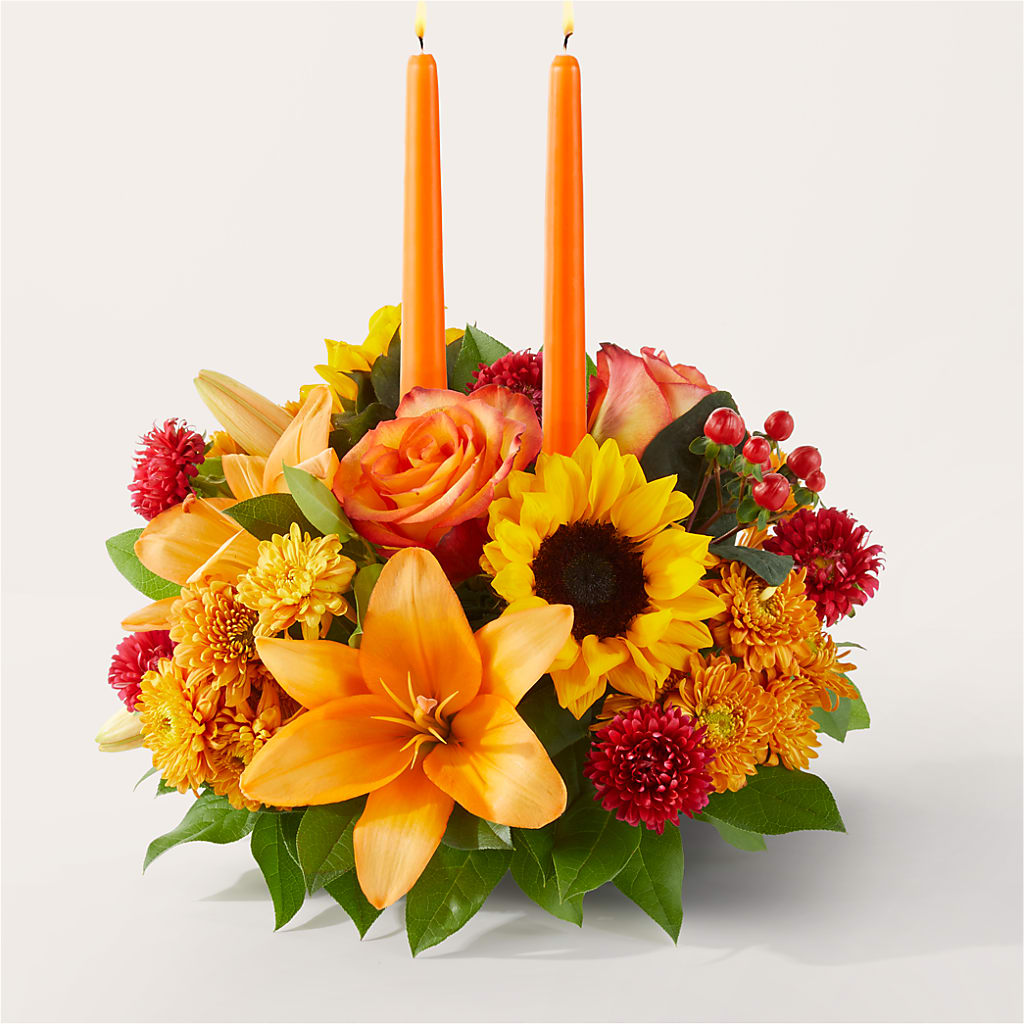 Grateful Centerpiece – Ginas Flower Shop, South Plainfield NJ