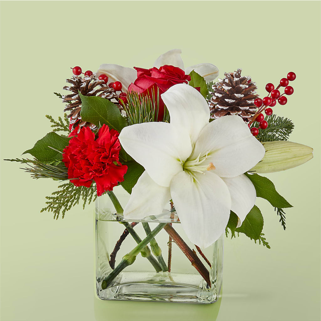 Glistening Icicles Bouquet – Ginas Flower Shop, South Plainfield NJ