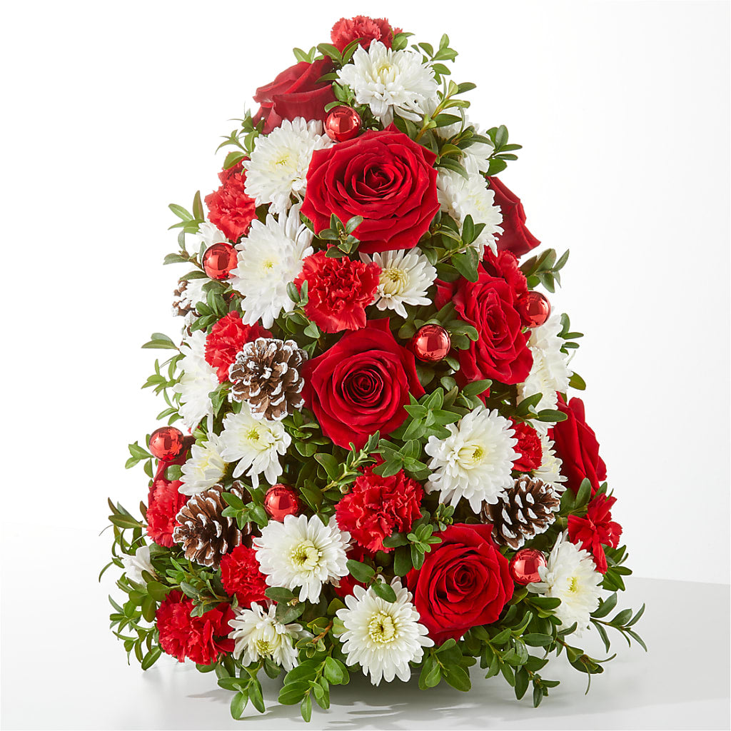 Let It Snow Tree – Ginas Flower Shop, South Plainfield NJ