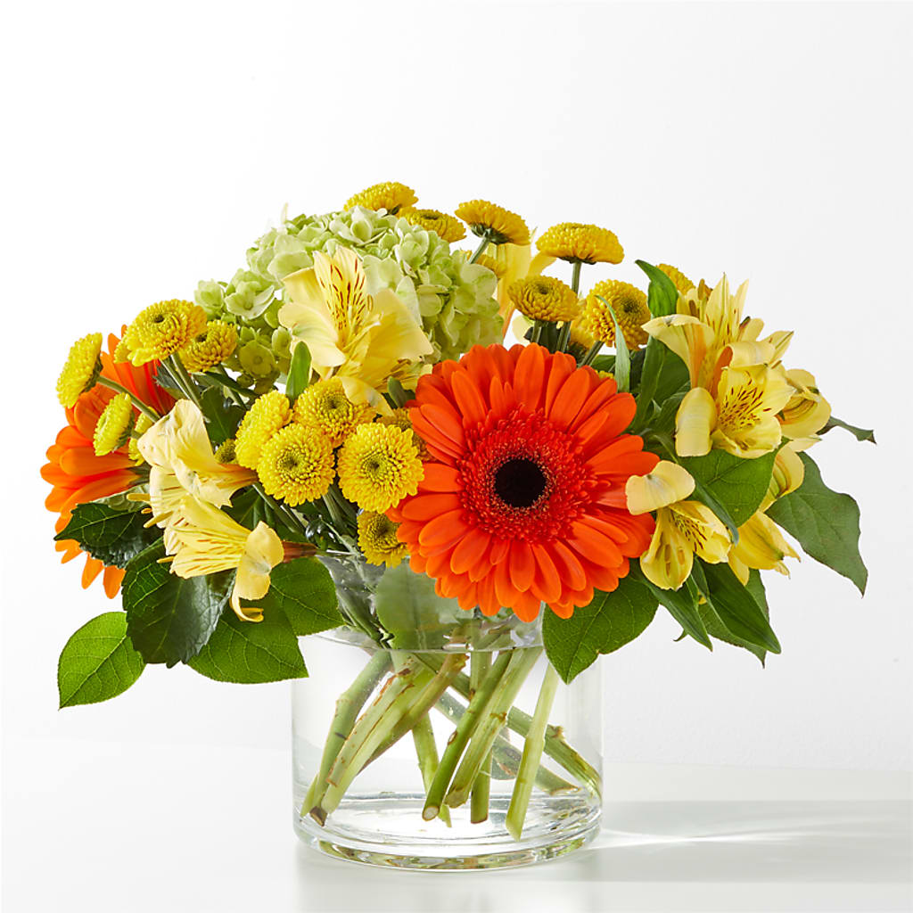 Autumn Sunshine Bouquet – Ginas Flower Shop, South Plainfield NJ