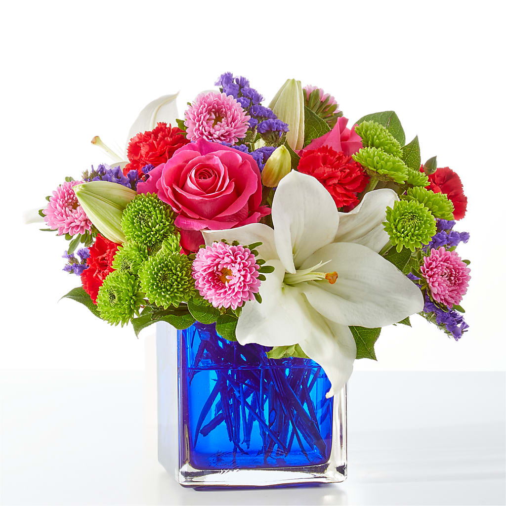 Quality Time Bouquet – Ginas Flower Shop, South Plainfield NJ