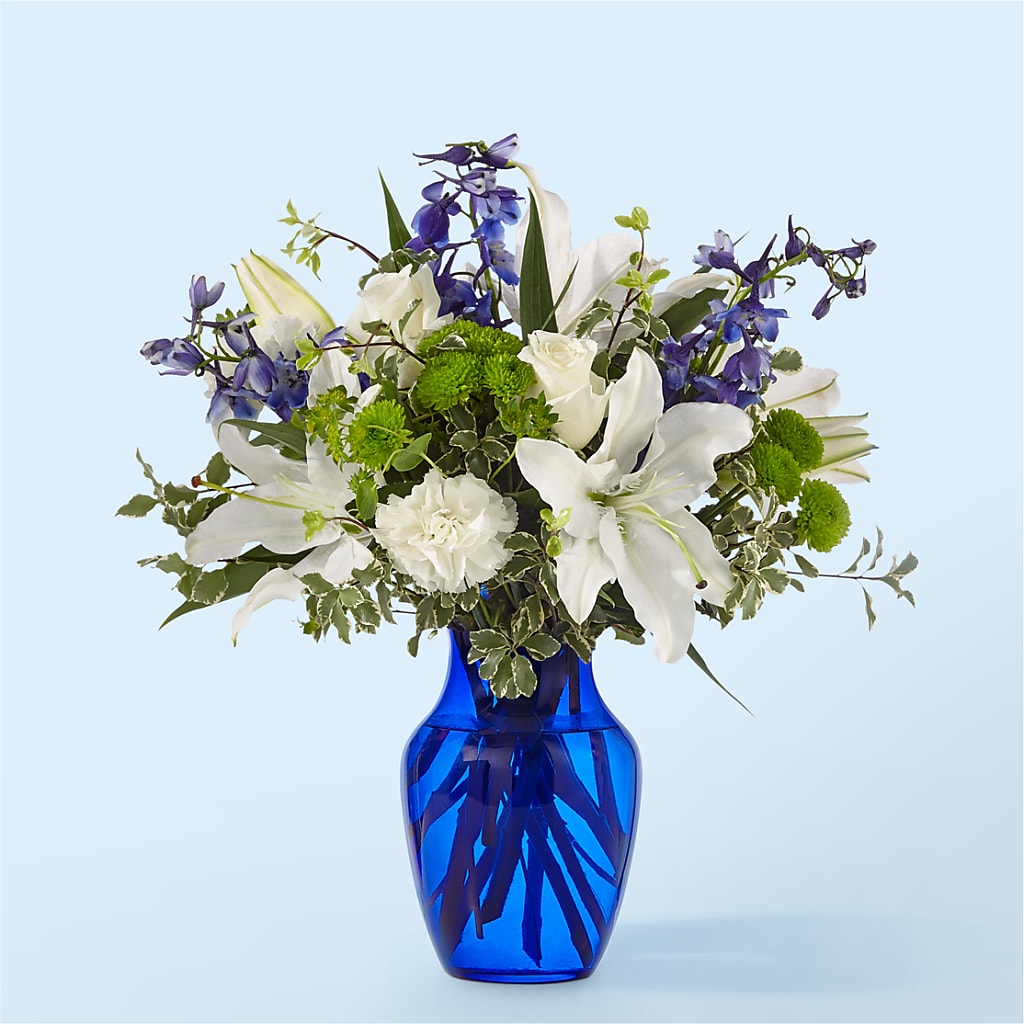 Santorini Bouquet – Ginas Flower Shop, South Plainfield NJ
