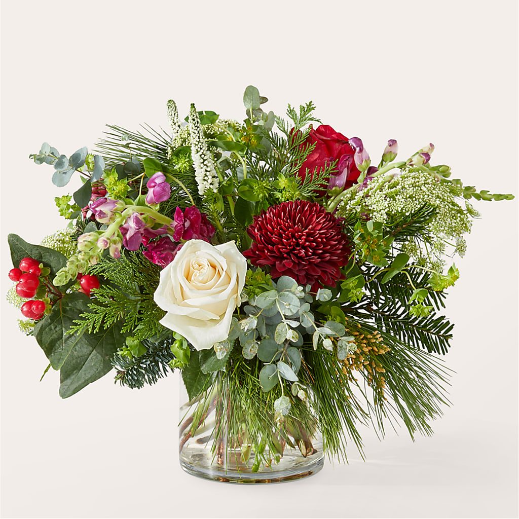 Cranberry Fizz Bouquet – Ginas Flower Shop, South Plainfield NJ