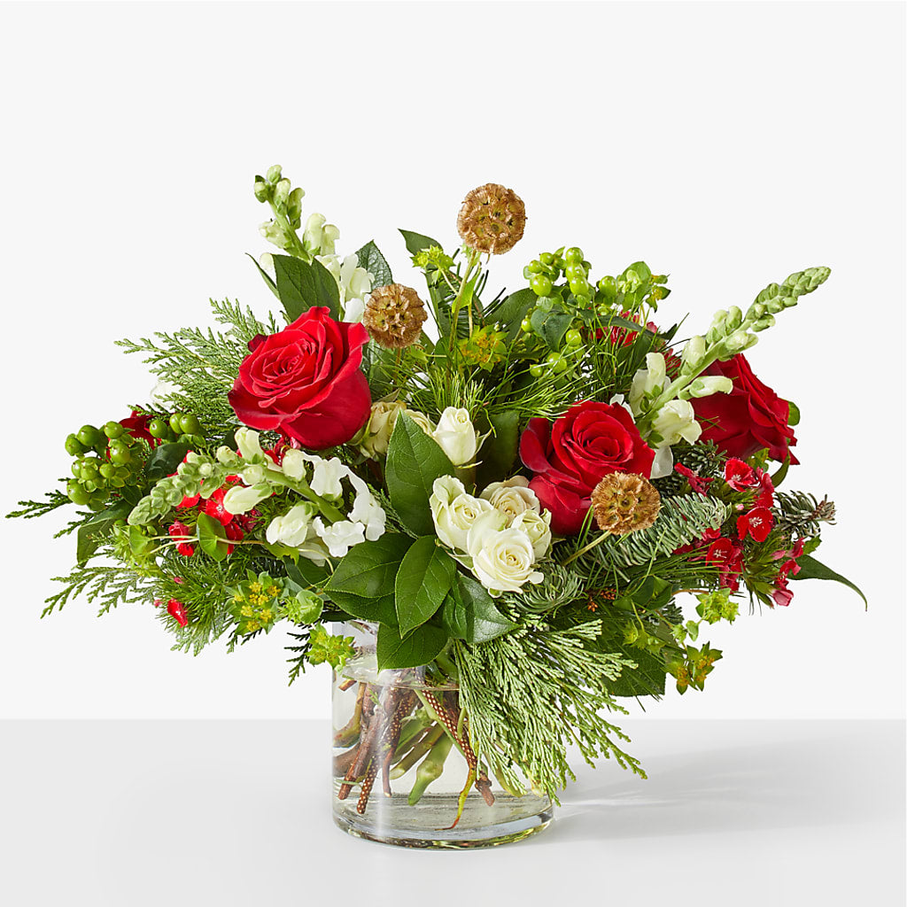 Deck the Halls Bouquet – Ginas Flower Shop, South Plainfield NJ