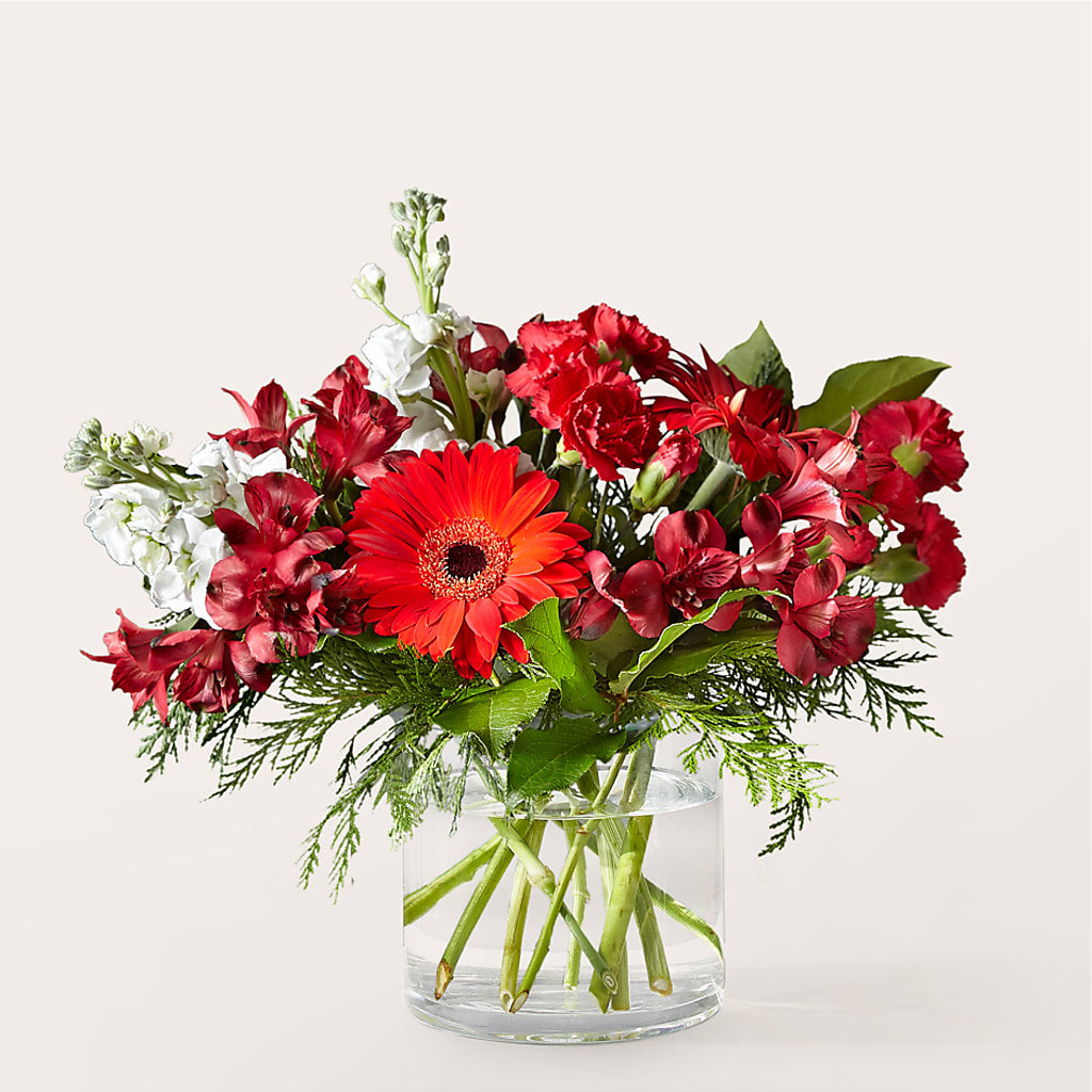 Holidaisy Bouquet – Ginas Flower Shop, South Plainfield NJ