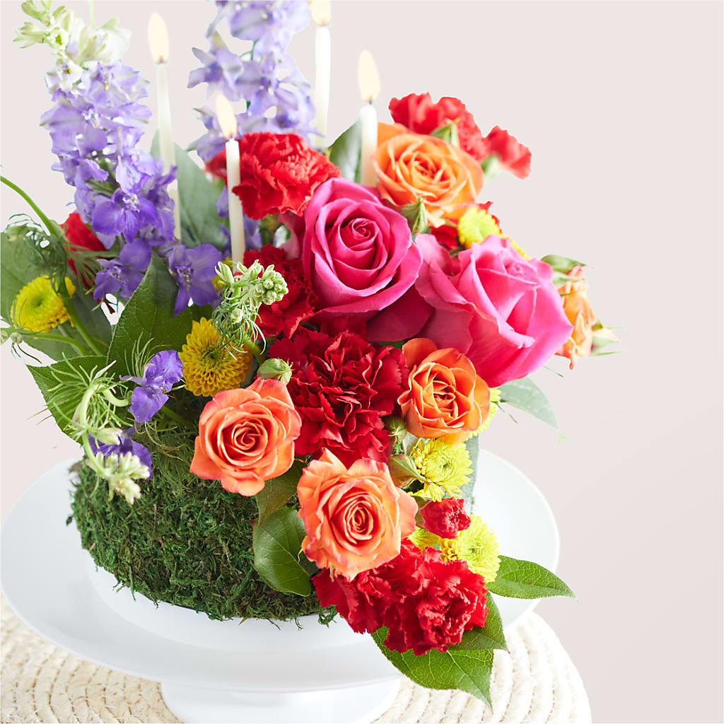 Best Year Yet Floral Cake – Ginas Flower Shop, South Plainfield NJ