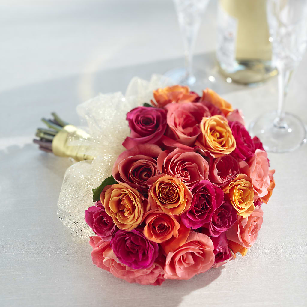 Doux bouquet de roses