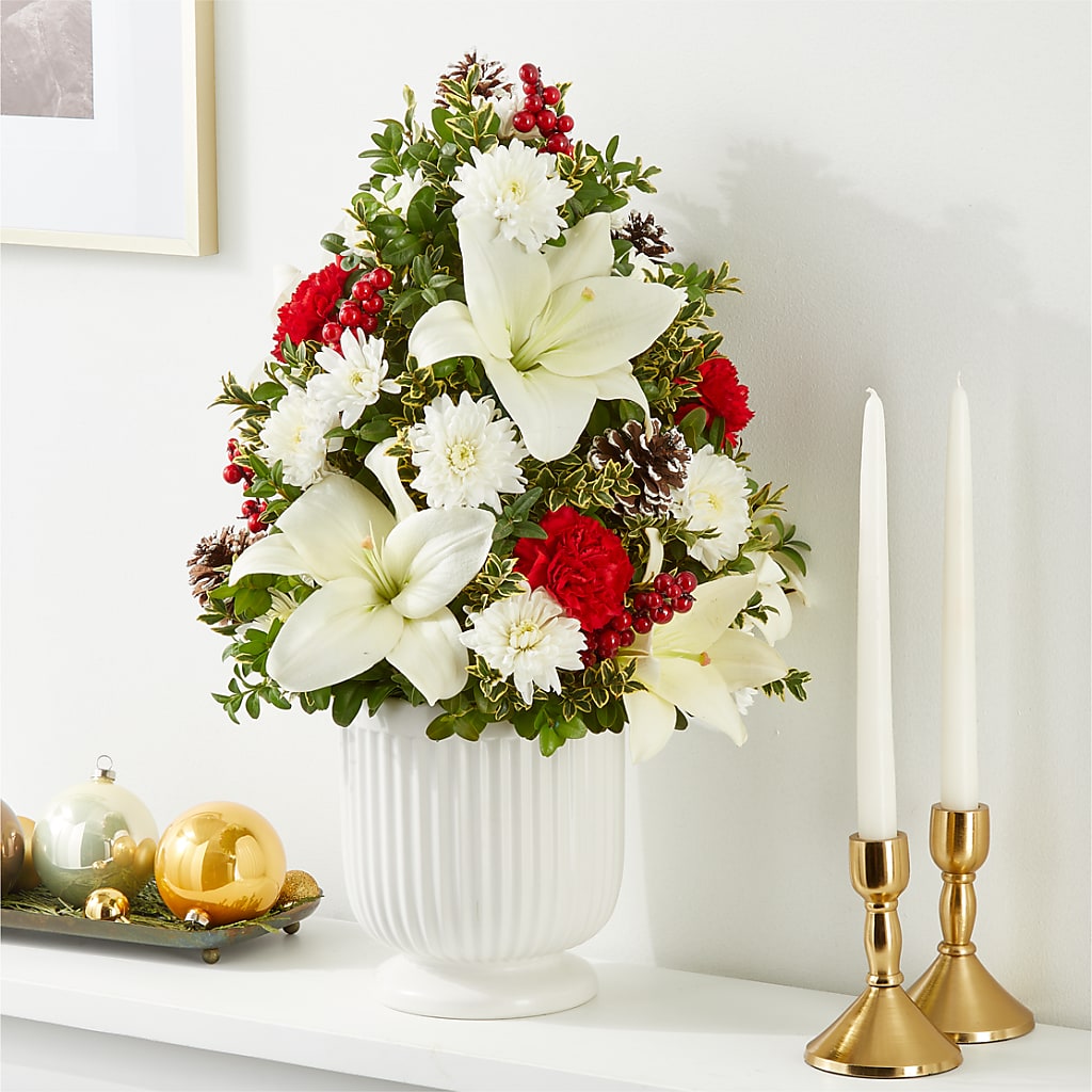 Festive Moments Tree –  Ginas Flower Shop, South Plainfield NJ