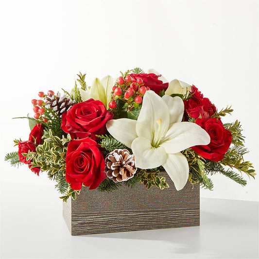 Snowy Wonderland Bouquet –  Ginas Flower Shop, South Plainfield NJ