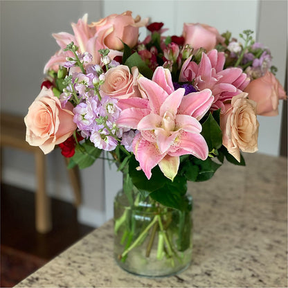 Romantique Bouquet –  Ginas Flower Shop, South Plainfield NJ