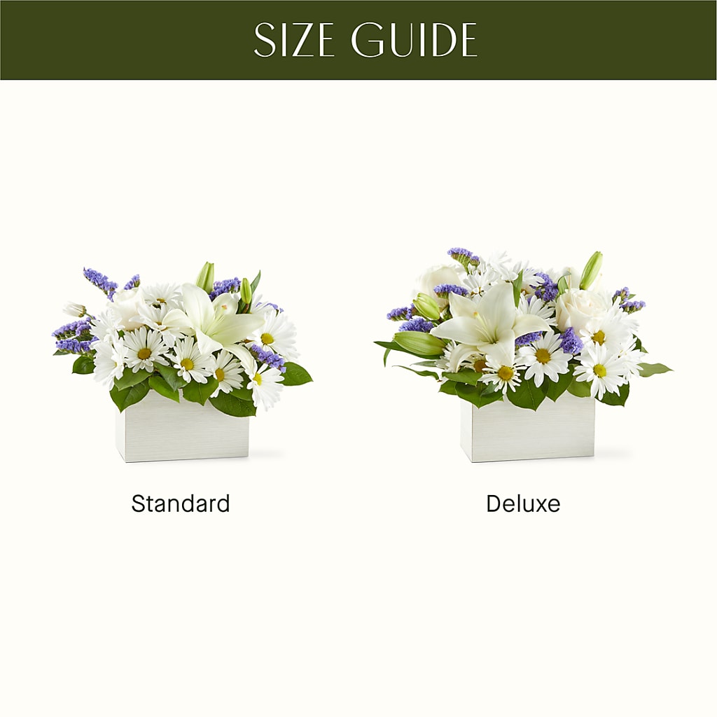 Beyond Blue Box Bouquet –  Ginas Flower Shop, South Plainfield NJ