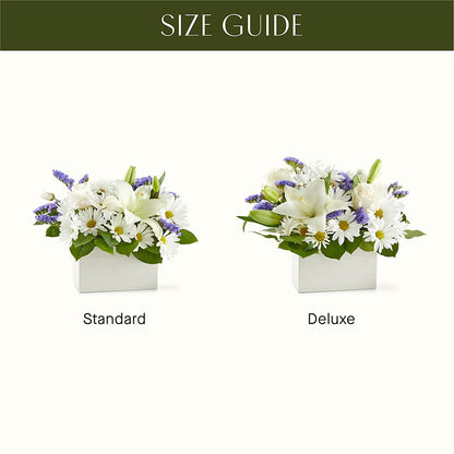 Beyond Blue Box Bouquet –  Ginas Flower Shop, South Plainfield NJ