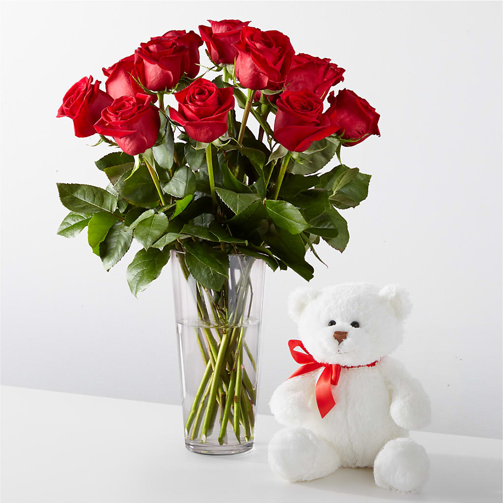Romantic Long Stem Red Rose Bouquet Bundles –  Ginas Flower Shop, South Plainfield NJ