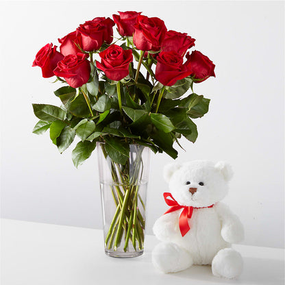 Romantic Long Stem Red Rose Bouquet Bundles –  Ginas Flower Shop, South Plainfield NJ