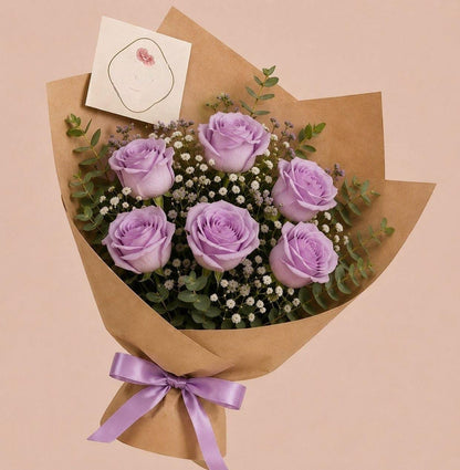 Enchanted Lavender Bouquet –  Ginas Flower Shop, South Plainfield NJ