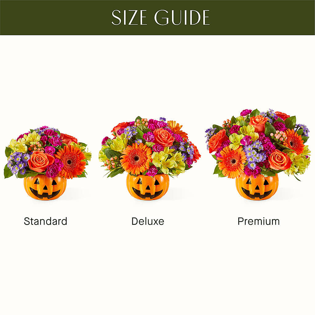 Tricks & Treats Pumpkin –  Ginas Flower Shop, South Plainfield NJ